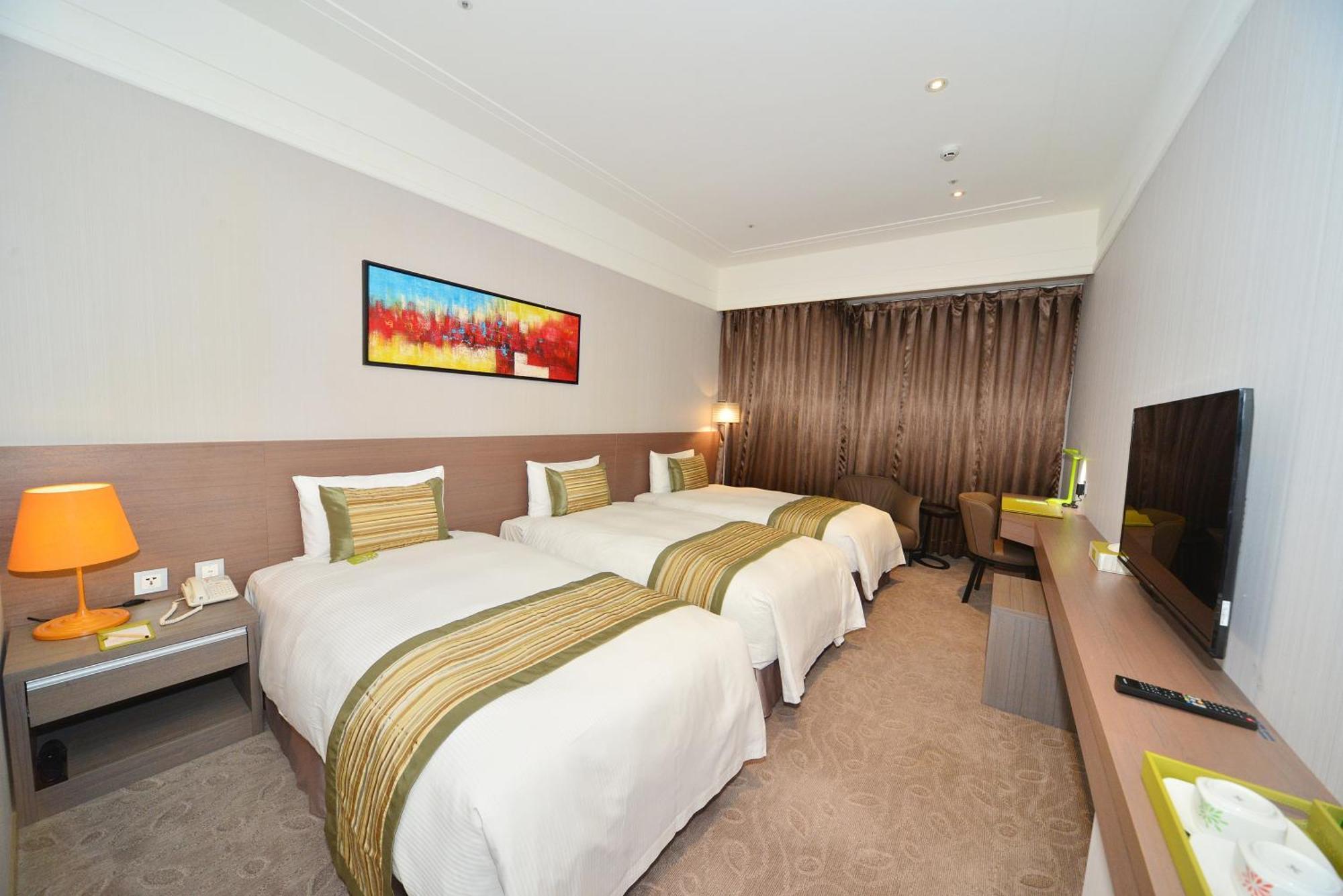 זונגה Grace Hotel Zhonghe חדר תמונה