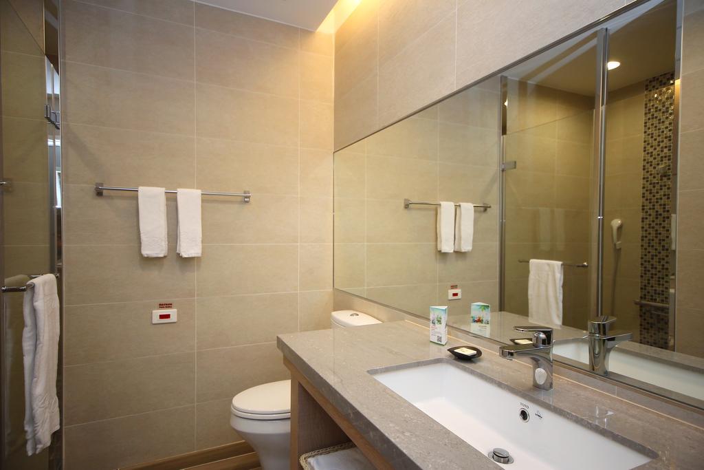 זונגה Grace Hotel Zhonghe חדר תמונה